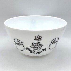 Vintage Charm Inspired by Pyrex Birds Of A Feather Medium Mixing Bowl 6C/1.4L
